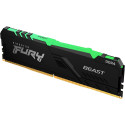 Kingston Fury Beast RGB Mémoire RAM DDR4 3200MHz 16GB CL16