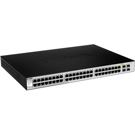 Commutateur géré intelligent D-Link 48 ports 1000BASE-T + 4 ports