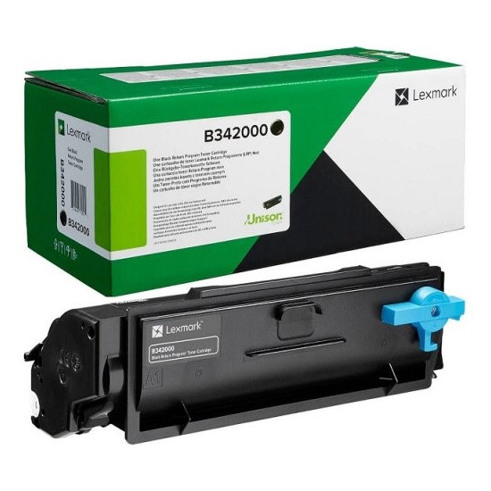 TONER LASER ORIGINAL LEXMARK B342000 NOIR 1500 PAGES