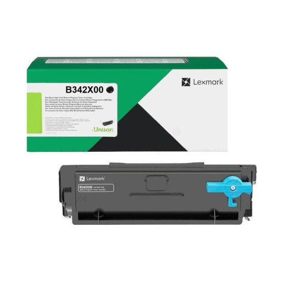 TONER LASER ORIGINAL LEXMARK B342X00 NOIR 6000 PAGES