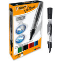 Bic Velleda Tank Pack de 4 Marqueurs Tableau Blanc - Trait 2,3 mm