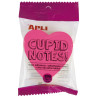 Apli Notes Adhésives Coeur 70x70mm - Bloc 200 Feuilles