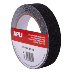 Apli Anti-Slip Tape 25mm x 5m - Résistant à l'eau et à l'usure