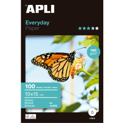 Apli Photo Paper Everyday 10 x 15 cm 180g 100 Feuilles