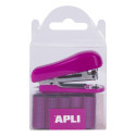 Apli Pink Pocket Agrafeuse - Taille des agrafes 56 mm - Conception