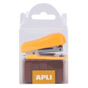 Apli Pocket Orange Agrafeuse - Taille 56 mm - Compacte et légère