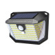 Elbat Applique Solaire LED 150lm avec 3 Faces d'Eclairage - Détecteur