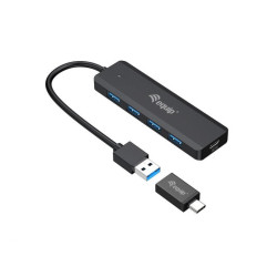 Equip concentrateur USB 3.2 Gen 1 adaptateur USB-C
