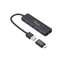 Equip concentrateur USB 3.2 Gen 1 adaptateur USB-C