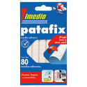 Imedio Patafix Mastic Adhésif Blanc - Solide, Propre et Amovible - 80