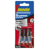 Imedio Colle Instantanée Super Rapide Pack de 3 Tubes de 1gr