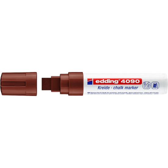 Edding 4090 Marqueur craie liquide - Pointe biseautée