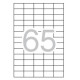 Apli Étiquettes Blanches Permanentes 38 x 21,2 mm 25 Feuilles