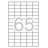 Apli Étiquettes Blanches Permanentes 38 x 21,2 mm 25 Feuilles
