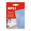 Apli Tack Blue Putty 57g - Réutilisable - Ne laisse pas de résidus