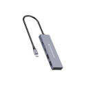 Hub USB-C Conceptronic avec 2x USB-A, 2x USB-C - Boîtier en aluminium