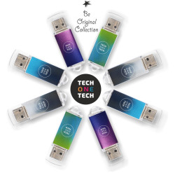 TechOneTech Be Original Gradient Pack 8 Clés USB 2.0 16 Go