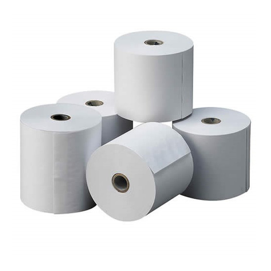 Rouleau de papier thermique Fabrisa - Sans BPA - 80x80x12mm