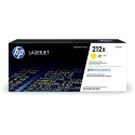 TONER LASER ORIGINAL HP W2122X / 212X JAUNE 10000 PAGES