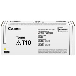 TONER LASER ORIGINAL CANON T10 / 4563C001 JAUNE 10000 PAGES