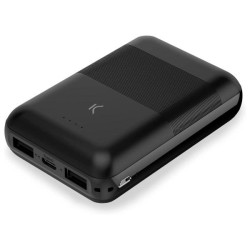 Ksix Mini Batterie Externe/Power Bank 10000mAh - Charge Simultanée