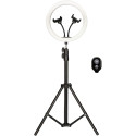 Ksix Studio Live Remote Ring Light 12" USB avec Trépied - 2 Supports