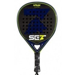 Set Hawk Paddle Racket - Forme de larme - Cadre 100% Carbone