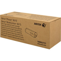 TONER LASER ORIGINAL XEROX PHASER 3610 / 106R02731 NOIR 25300 PAGES