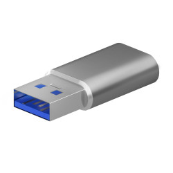 Adaptateur Aisens Mini USB 3.2 Gen2/USB 2.03A - Type USB-C/HA/M