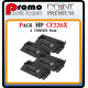 PACK DE 4 TONERS LASER PREMIUM HP CF226X / 26X