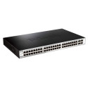 Commutateur intelligent géré D-Link 48 ports Gigabit 10/100/1000 Mbps