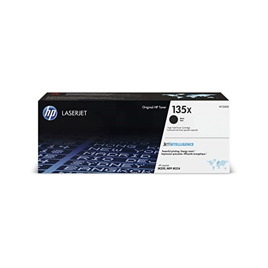 TONER LASER ORIGINAL HP W1350X / 135X NOIR 2400 PAGES