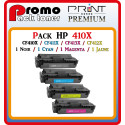 PACK 4 TONERS LASER PREMIUM HP CF410X/1X/2X/3X / 1BK-1C-1M-1Y