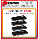 PACK 4 TONERS LASER PREMIUM XEROX C400 / C405 / 1BK - 1C - 1M - 1Y