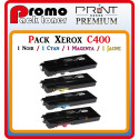 PACK 4 TONERS LASER PREMIUM XEROX C400 / C405 / 1BK - 1C - 1M - 1Y