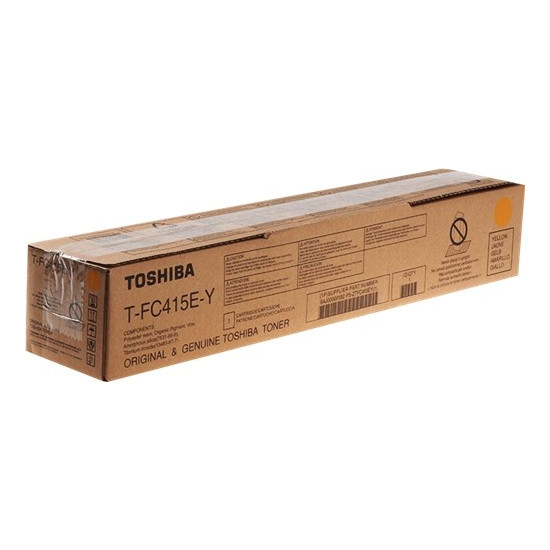 TONER ORIGINAL TOSHIBA T-FC415EY / 6AJ00000182 JAUNE 33600 PAGES