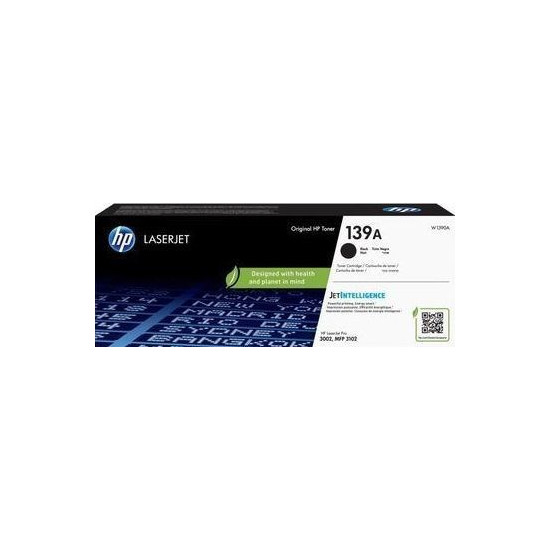 TONER LASER ORIGINAL HP W1390A / 139A NOIR 1500 PAGES