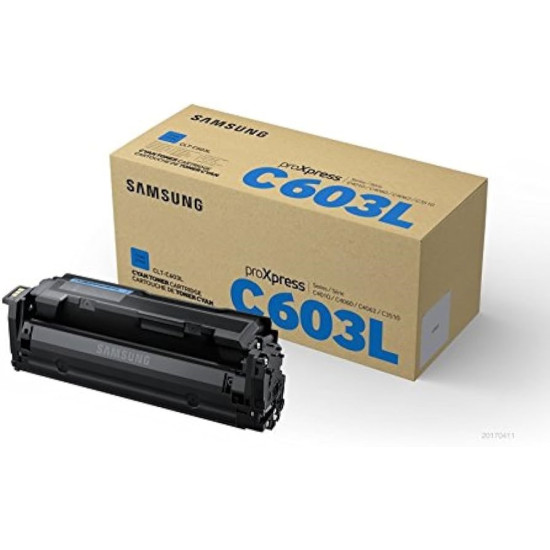 TONER LASER ORIGINAL SAMSUNG CLT-C603L / C4010 CYAN 10000 PAGES