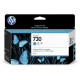 CARTOUCHE ORIGINAL HP 730 / P2V62A CYAN 130ML