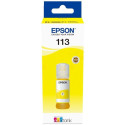 BOUTEILLE D'ENCRE ORIGINAL EPSON T06B440/ N°113 JAUNE 6000 PAGES