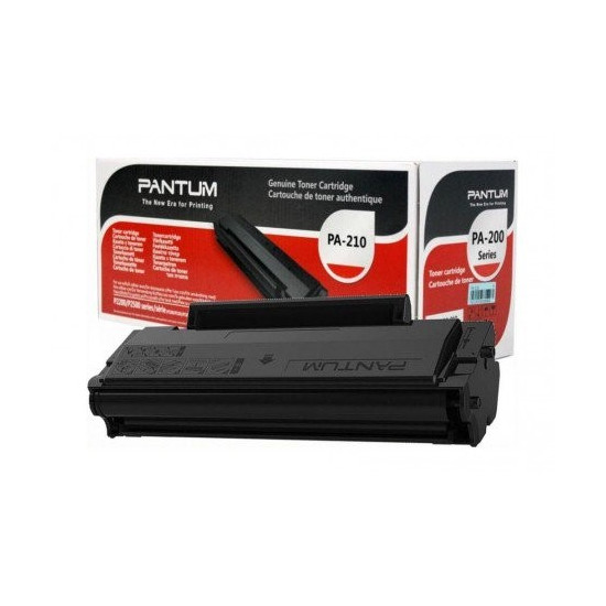 TONER LASER ORIGINAL PANTUM PA210 NOIR 1600 PAGES