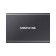 Disque dur externe Samsung T7 SSD 500 Go NVMe USB 3.2 - Gris