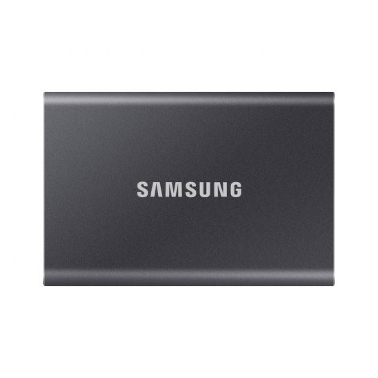 Disque dur externe Samsung T7 SSD 500 Go NVMe USB 3.2 - Gris