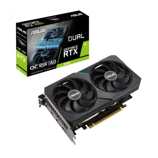 Carte graphique Asus Dual GeForce RTX 3060 OC Edition V2 12 Go GDDR6