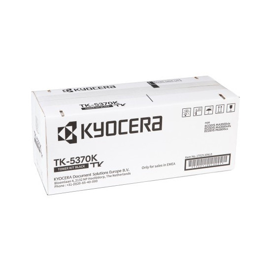 TONER LASER ORIGINAL KYOCERA TK5370K / 1T02YJ0NL0 NOIR 7000 PAGES