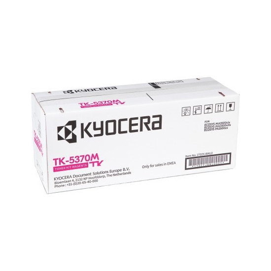 TONER LASER ORIGINAL KYOCERA TK5370M / 1T02YJBNL0 MAGENTA 5000 PAGES