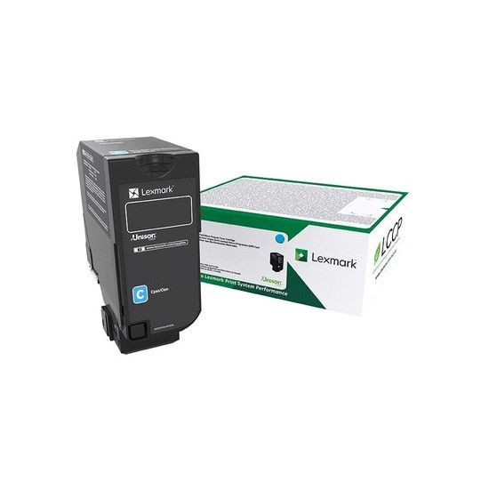 TONER LASER ORIGINAL LEXMARK 73B20C0 CYAN 15000 PAGES