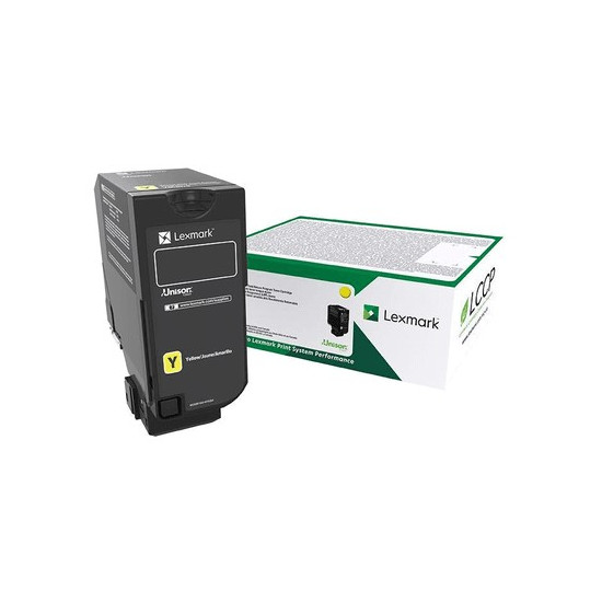 TONER LASER ORIGINAL LEXMARK 73B20Y0 JAUNE 15000 PAGES