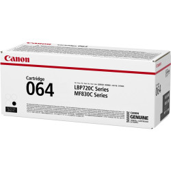 TONER LASER ORIGINAL CANON CRG064BK / 4937C001 NOIR 6000 PAGES