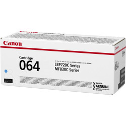 TONER LASER ORIGINAL CANON CRG064C / 4935C001 CYAN 5000 PAGES